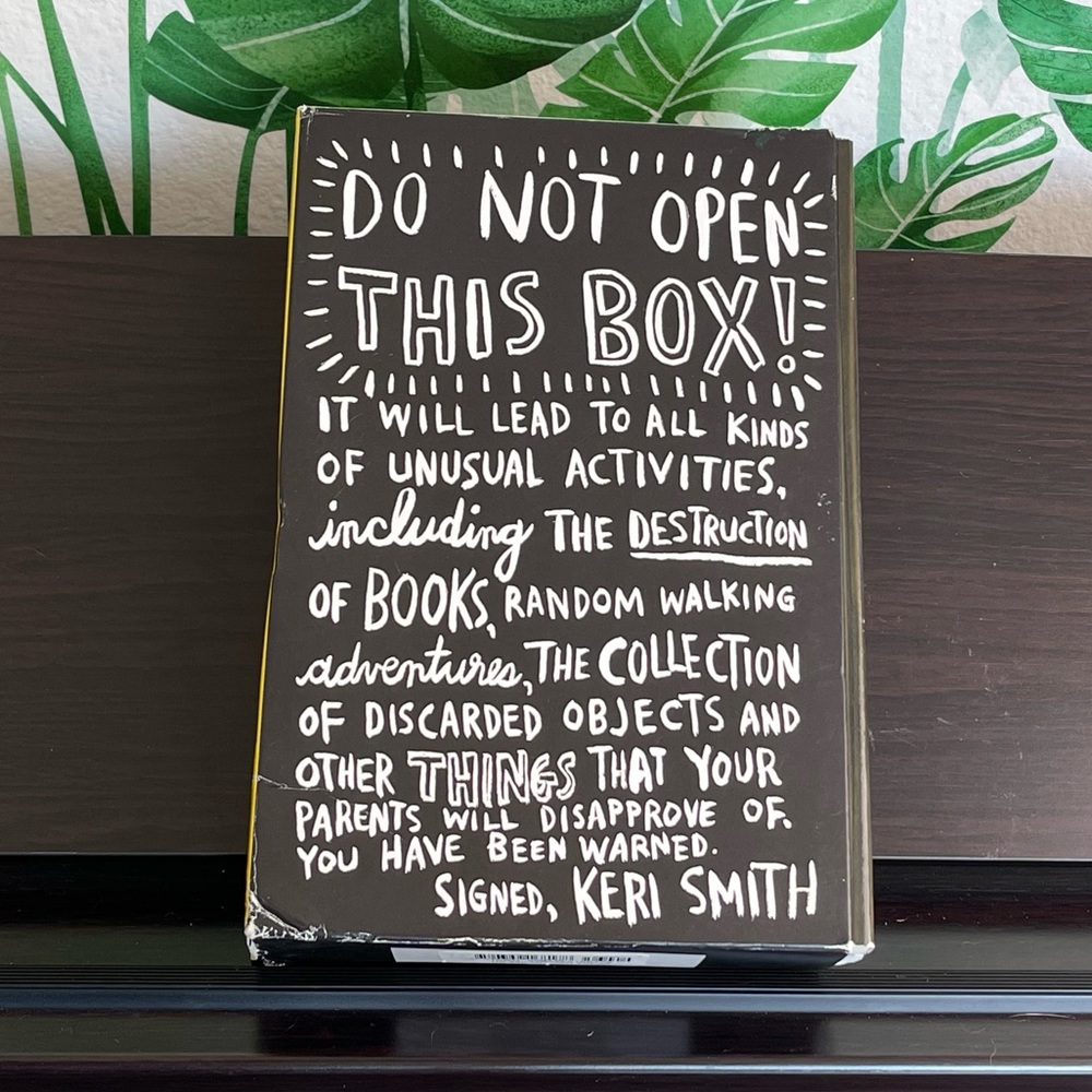 Do not open this box! By Keri Smith (4 book kit)